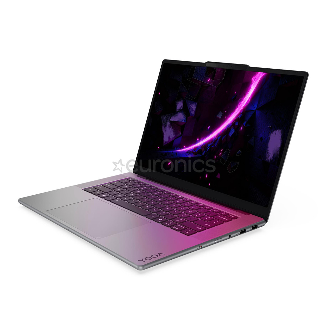 Lenovo Yoga Pro 7i Aura Edition Gen 11, 15,3'', 2.5K, OLED, 165 Hz, Ultra 9, 32 GB, 1 TB, RTX 5060, W11P, ENG, pelēka - Portatīvais dators