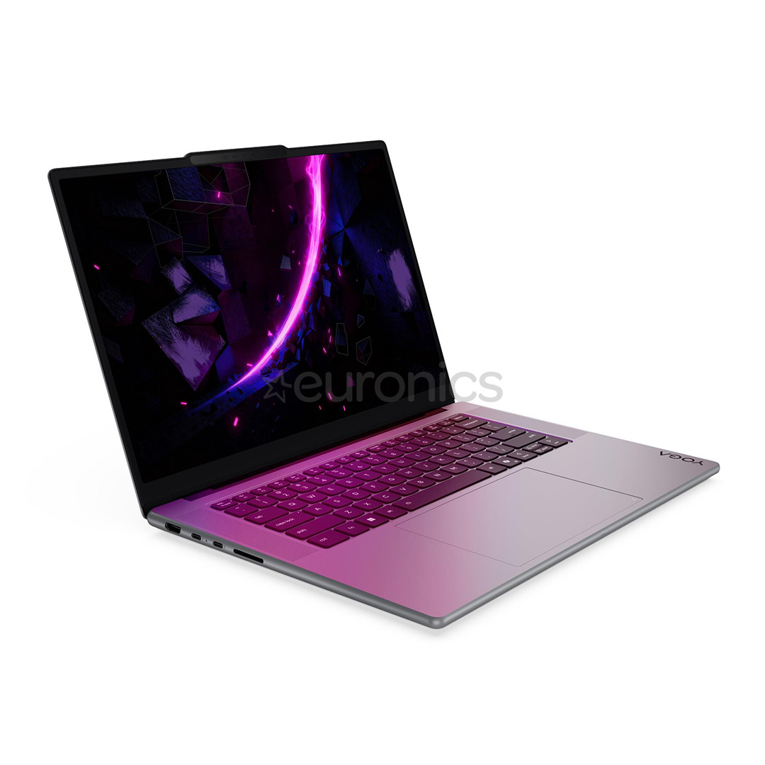 Lenovo Yoga Pro 7i Aura Edition Gen 11, 15,3'', 2.5K, OLED, 165 Hz, Ultra 9, 32 GB, 1 TB, RTX 5060, W11P, ENG, pelēka - Portatīvais dators