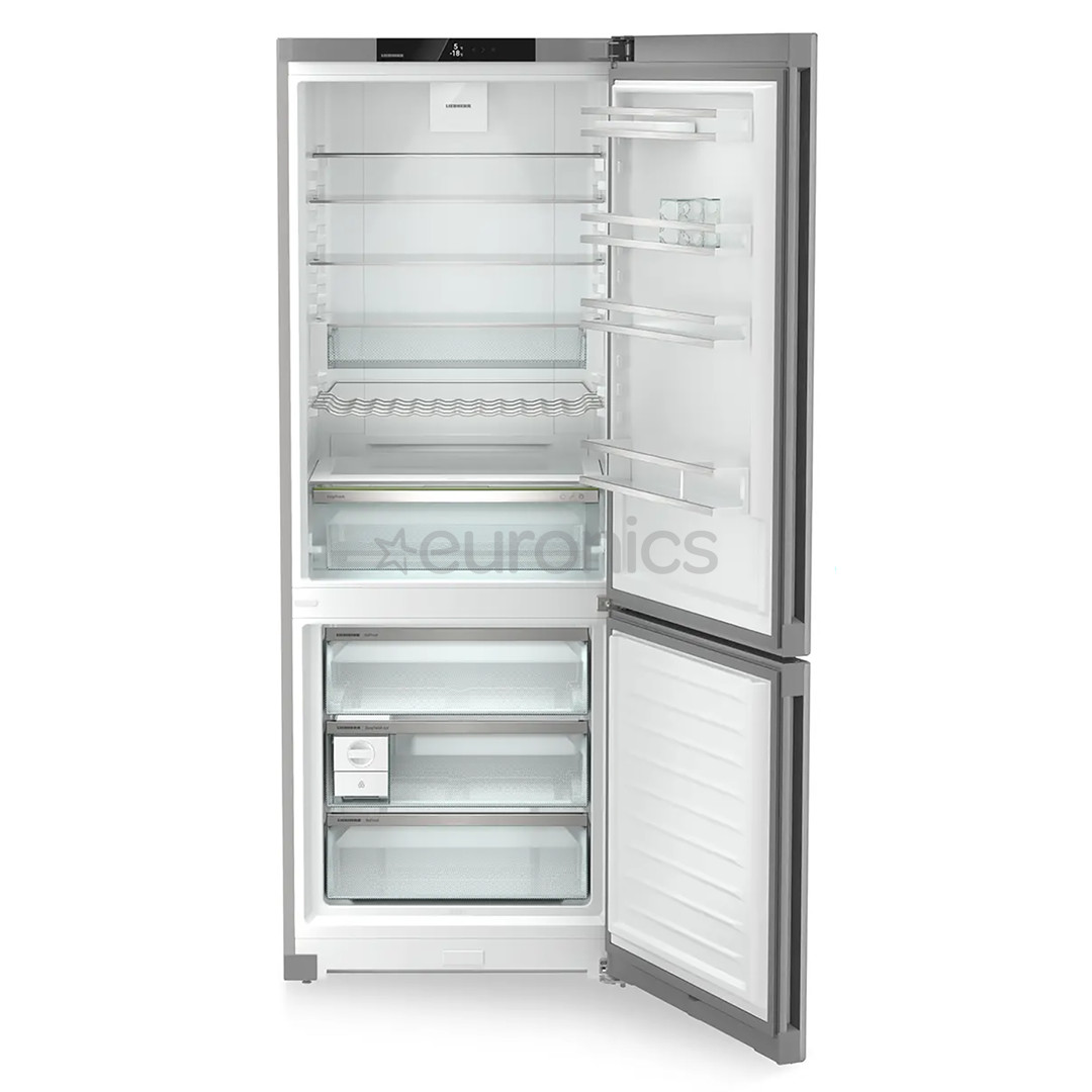 Liebherr plus NoFrost, 485 L, augstums 202 cm, sudraba - Ledusskapis