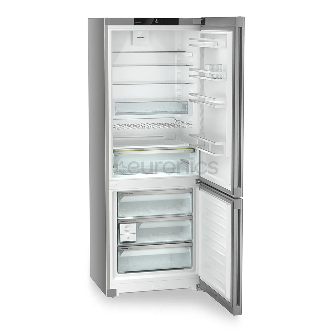 Liebherr plus NoFrost, 485 L, augstums 202 cm, sudraba - Ledusskapis