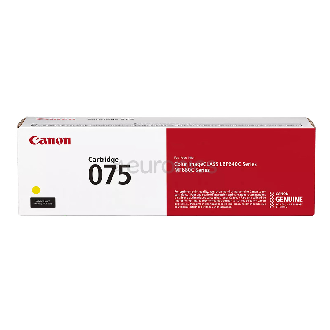 Canon 075, yellow - Toner cartridge