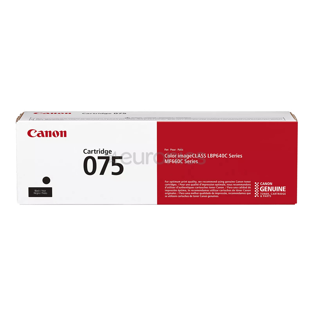 Canon 075, black - Toner cartridge