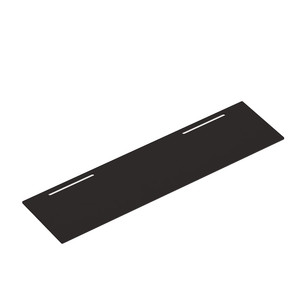 JALG Metal Shelving Plate, melna - TV statīva aksesuārs