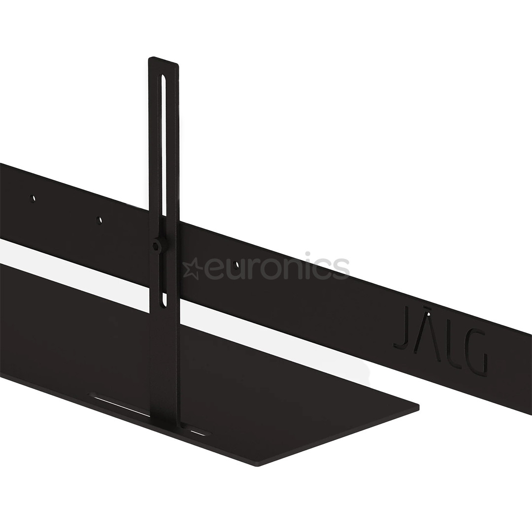 JALG Metal Shelving Plate, melna - TV statīva aksesuārs