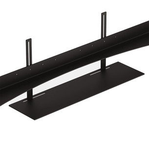 JALG Metal Shelving Plate, melna - TV statīva aksesuārs