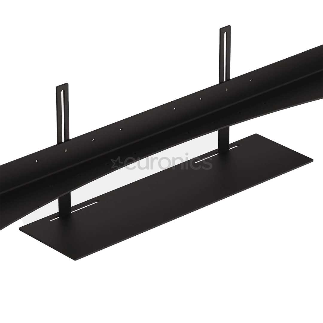 JALG Metal Shelving Plate, melna - TV statīva aksesuārs