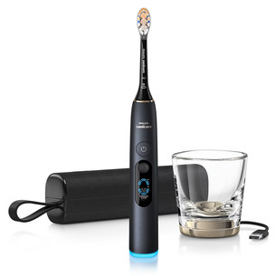 Philips Sonicare DiamondClean 9900 Prestige, melna - Elektriskā zobu birste HX9813/92