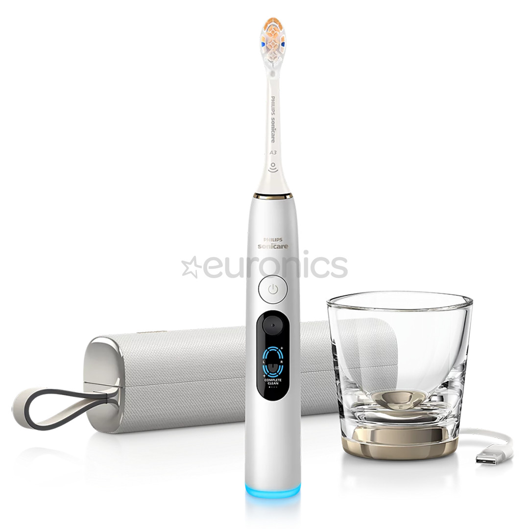 Philips Sonicare DiamondClean 9900 Prestige, balta - Elektriskā zobu birste
