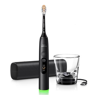 Philips Sonicare DiamondClean 8500, melna - Elektriskā zobu birste HX8513/12