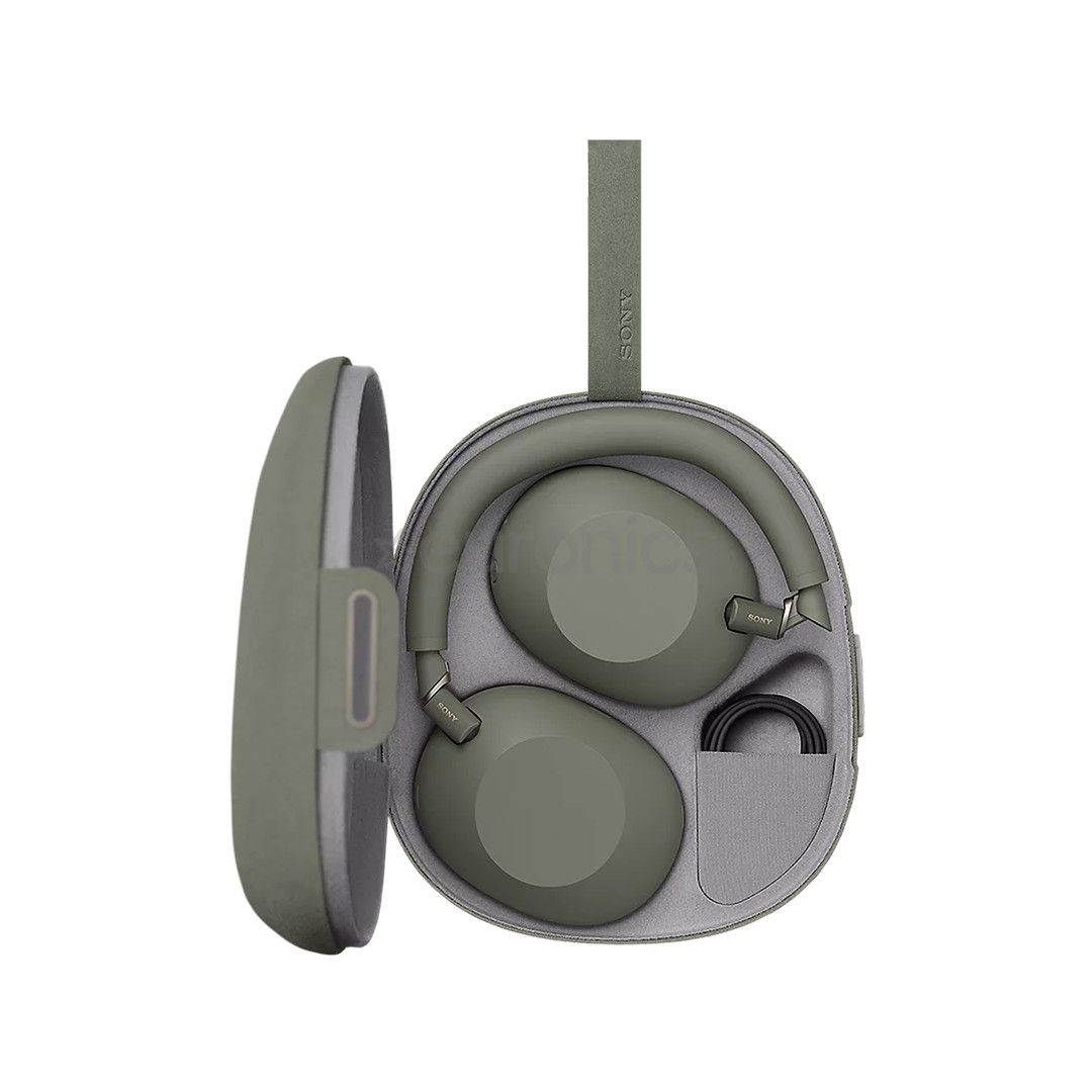 Sony WH-1000XM6, zaļa - Bezvadu austiņas