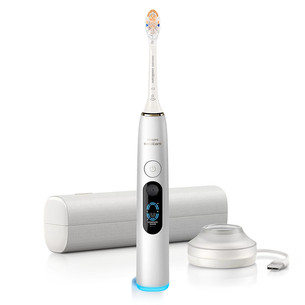 Philips Sonicare DiamondClean 9000, silver/white - Electric toothbrush HX9212/81