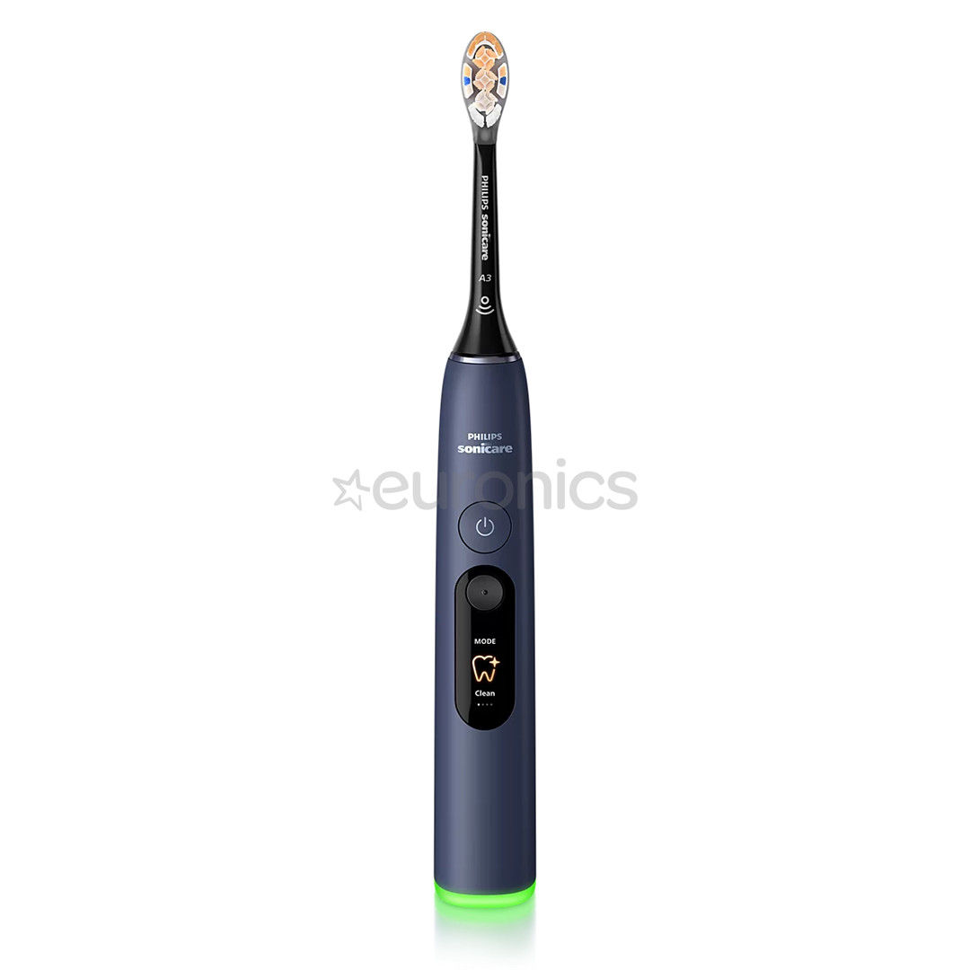 Philips Sonicare DiamondClean 8500, balta/tumši zila - Elektrisko zobu birstu komplekts
