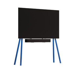 JALG Acrylic, 42''-55'', blue - TV stand