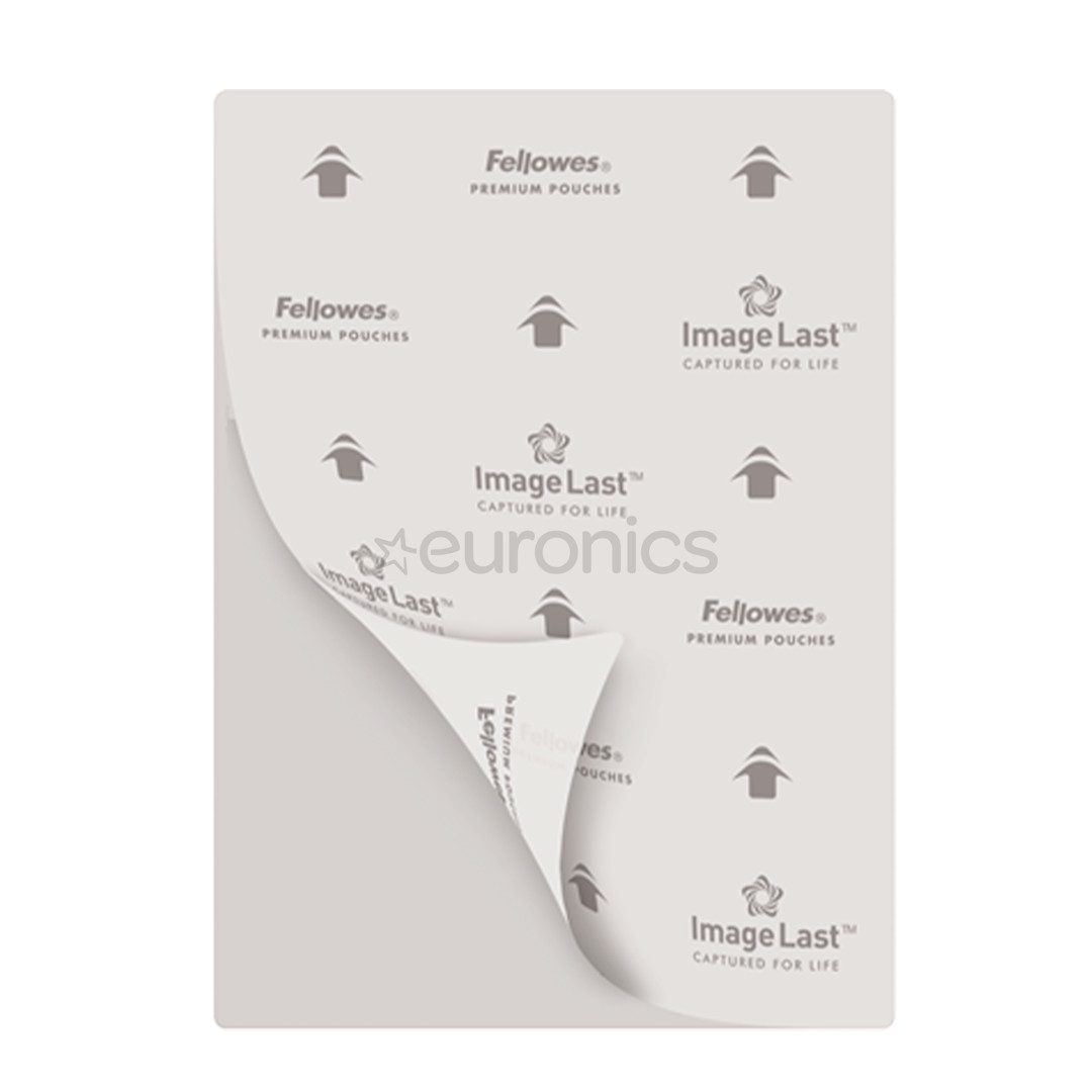 Fellowes ImageLast A4 80 Micron Laminating Pouch, 100 gab. - Laminēšanas kabatas