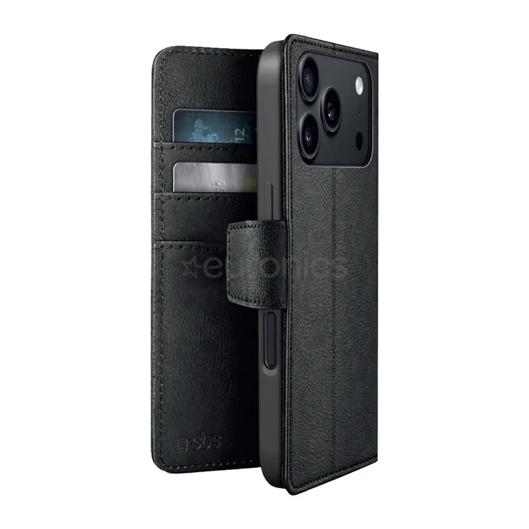 SBS Wallet Classic Mag, MagSafe, iPhone 18 Pro, черный - Чехол для смартфона