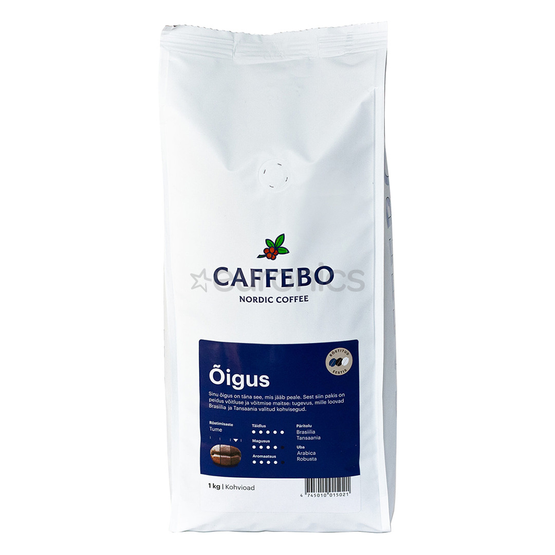 Caffebo Õigus, 1 кг - Кофейные зерна