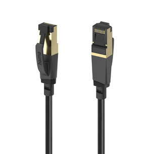 Hama Ethernet Cable, Cat 8, 3 m, melna - Tīkla vads