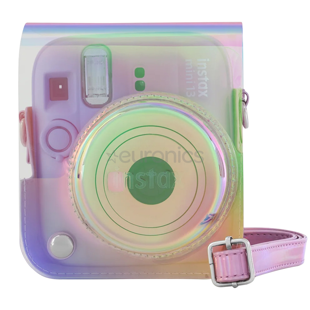 Fujifilm Instax mini 13 Camera Case, daudzkrāsaina/caurspīdīga - Soma