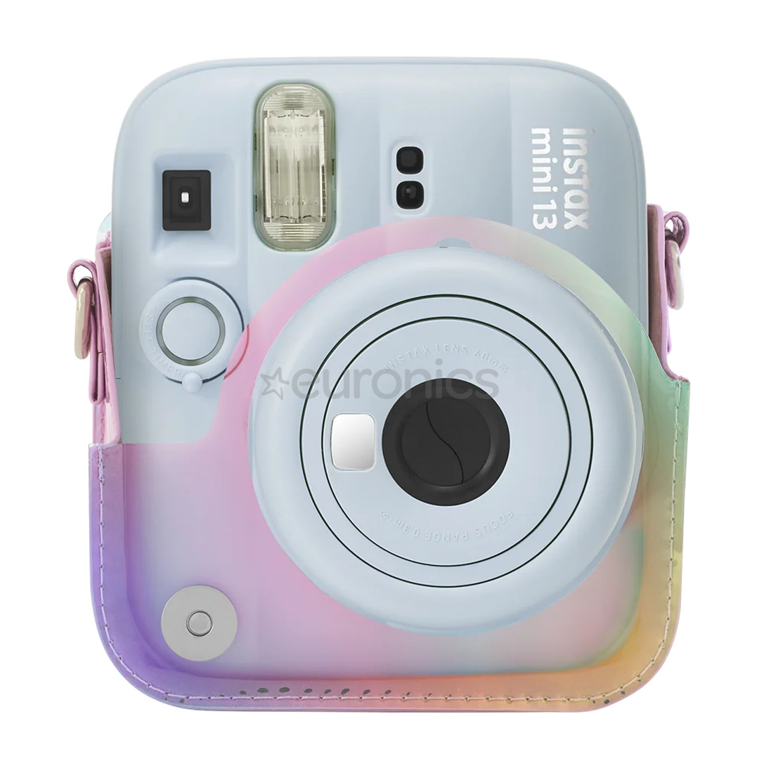 Fujifilm Instax mini 13 Camera Case, daudzkrāsaina/caurspīdīga - Soma