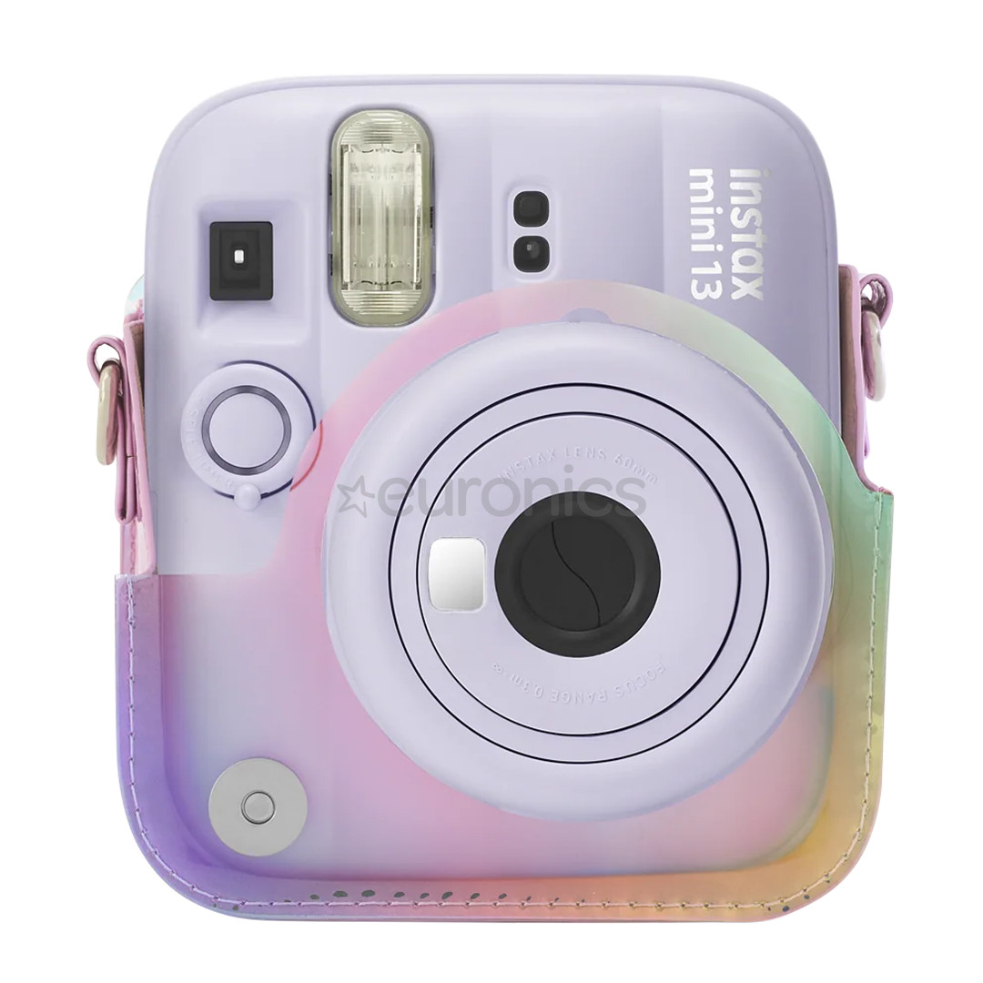 Fujifilm Instax mini 13 Camera Case, daudzkrāsaina/caurspīdīga - Soma