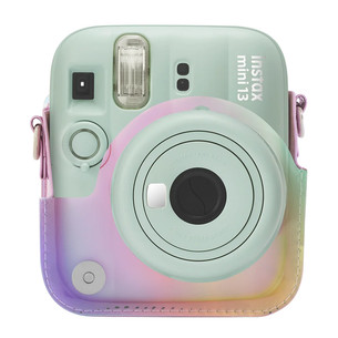 Fujifilm Instax mini 13 Camera Case, daudzkrāsaina/caurspīdīga - Soma