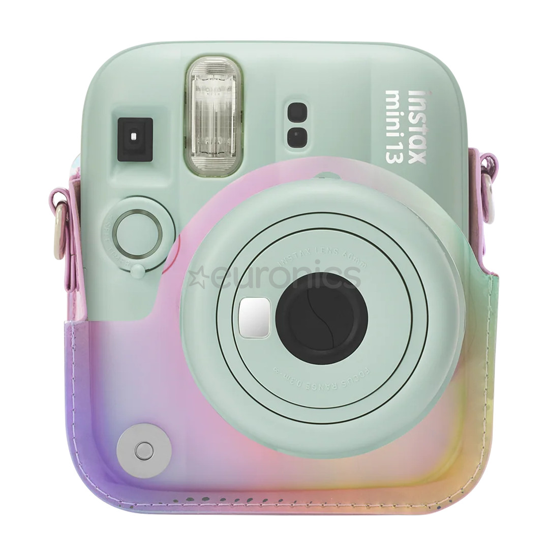 Fujifilm Instax mini 13 Camera Case, daudzkrāsaina/caurspīdīga - Soma