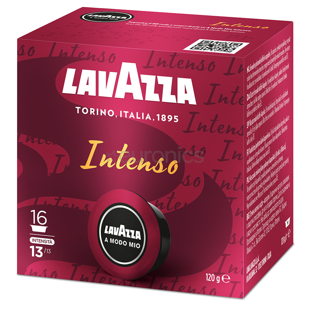 Lavazza A Modo Mio Intenso, 16 порций - Кофейные капсулы