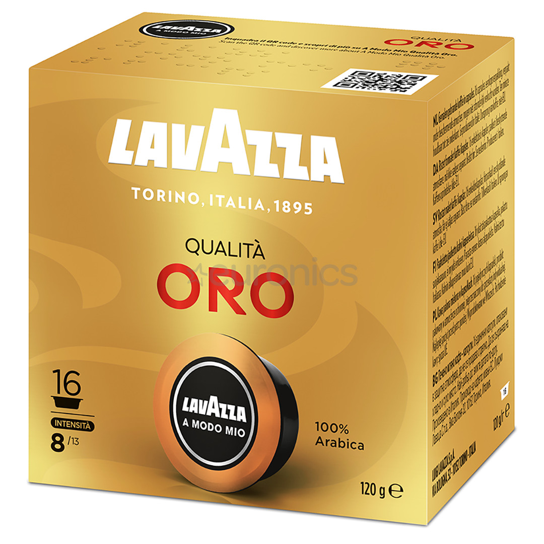 Lavazza A Modo Mio Qualità Oro, 16 порций - Кофейные капсулы
