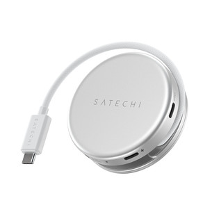 Satechi OntheGo 5-in-1 Multiport Adapter, silver - Adapter ST-POTG5S
