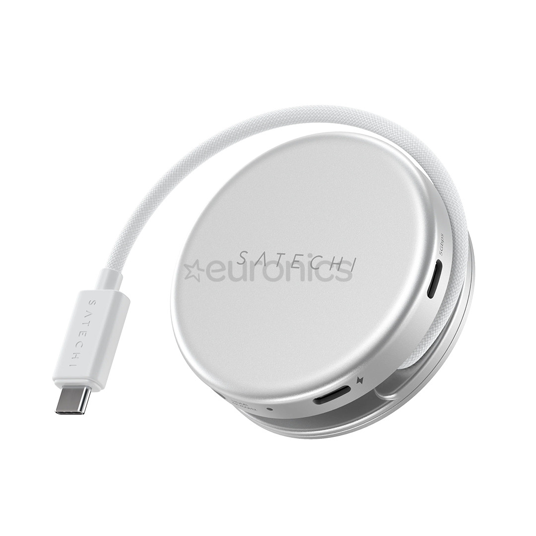 Satechi OntheGo 5-in-1 Multiport Adapter, серебристый - Адаптер