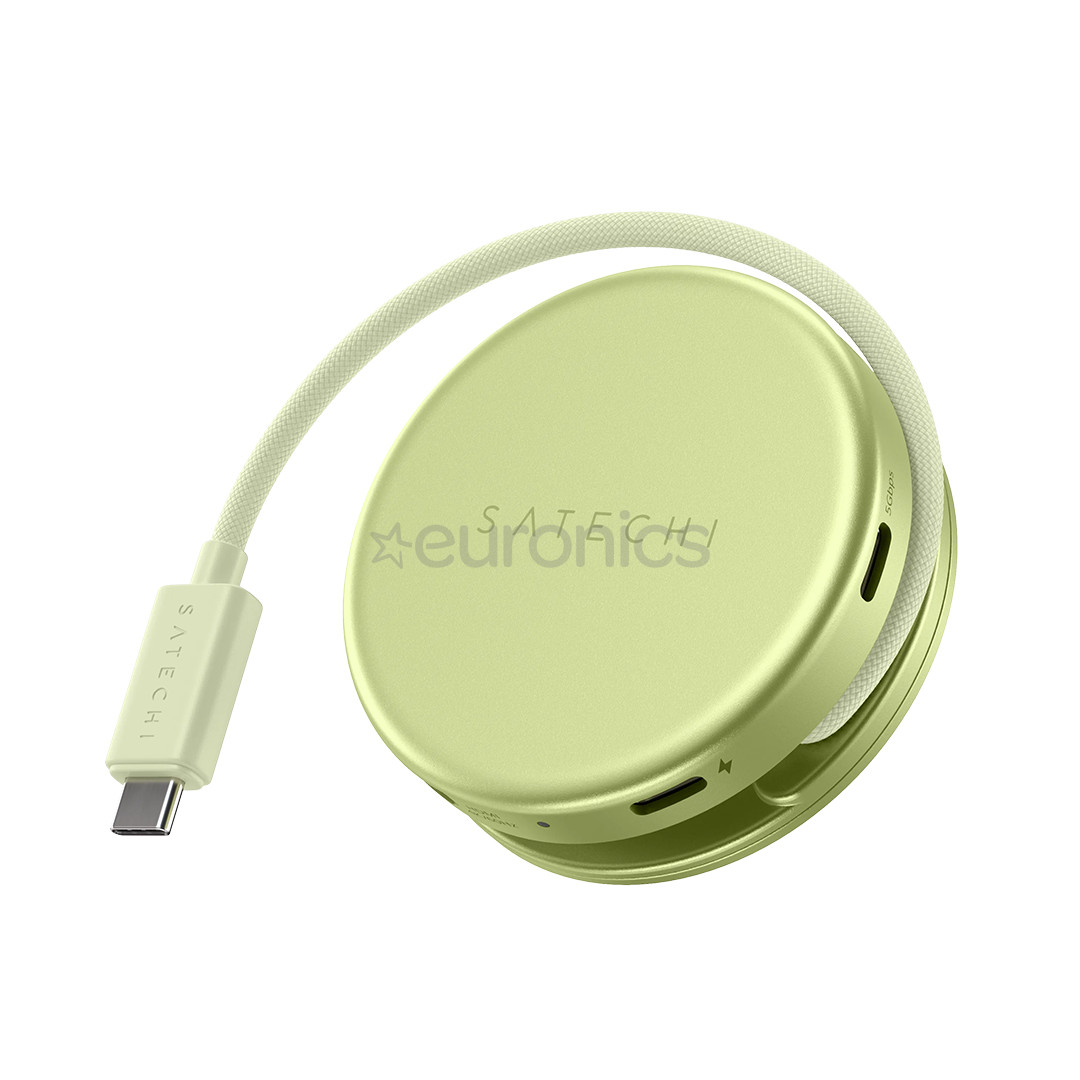 Satechi OntheGo 5-in-1 Multiport Adapter, dzeltena - Adapteris