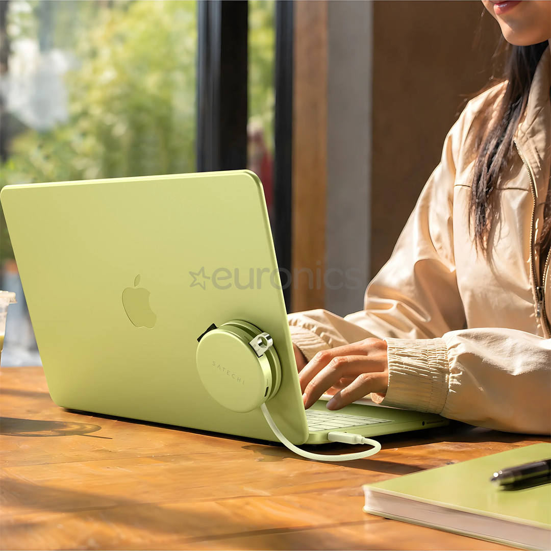 Satechi OntheGo 5-in-1 Multiport Adapter, dzeltena - Adapteris