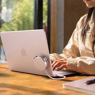 Satechi OntheGo 5-in-1 Multiport Adapter, rozā - Adapteris