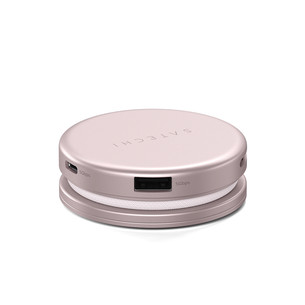 Satechi OntheGo 5-in-1 Multiport Adapter, rozā - Adapteris