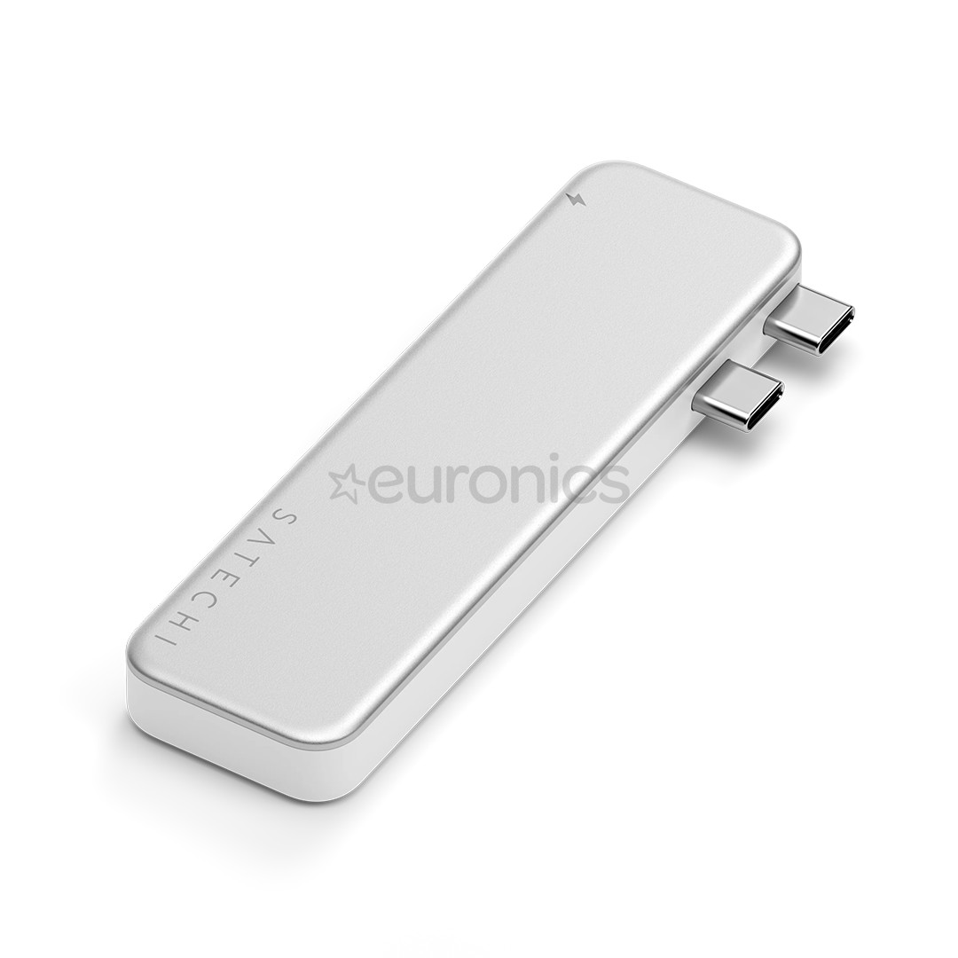 Satechi USB-C Snap Hub, MacBook Neo, sudraba - Adapteris