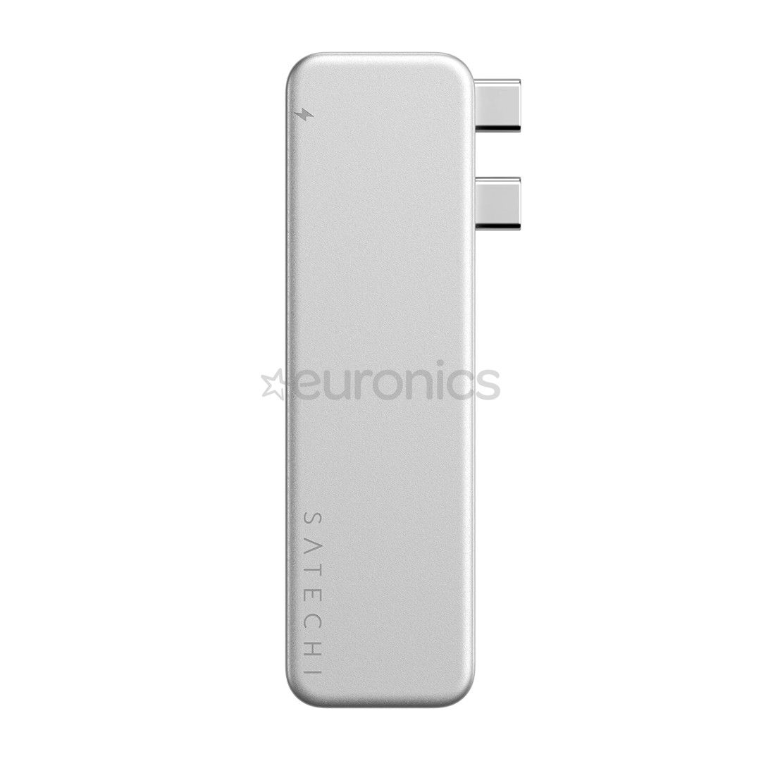 Satechi USB-C Snap Hub, MacBook Neo, sudraba - Adapteris