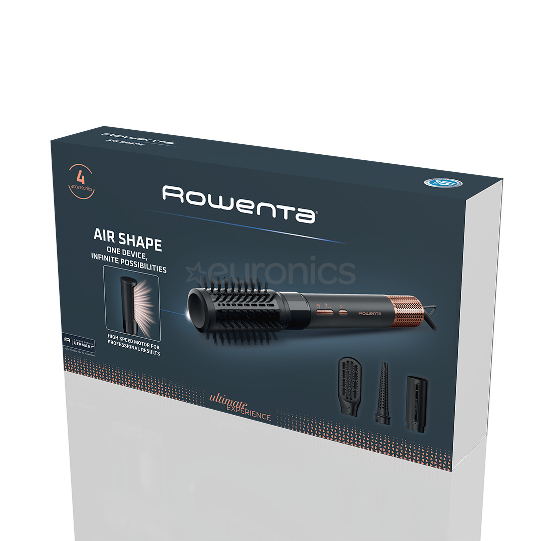 Rowenta Air Shape, 1300 W, black - Hot air brush
