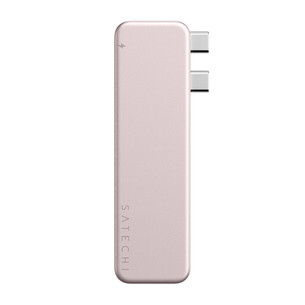 Satechi USB-C Snap Hub, MacBook Neo, rozā - Adapteris