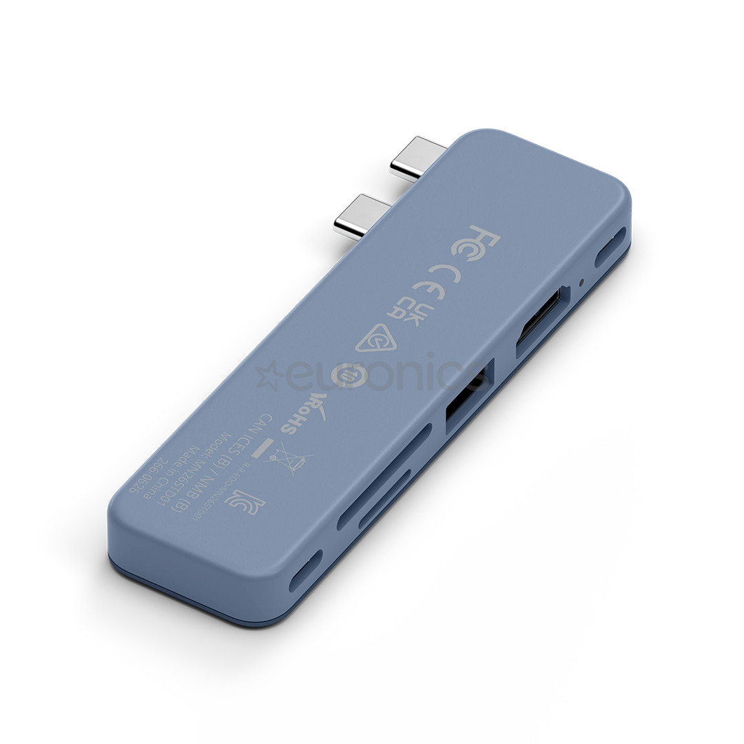 Satechi USB-C Snap Hub, MacBook Neo, tumši zila - Adapteris