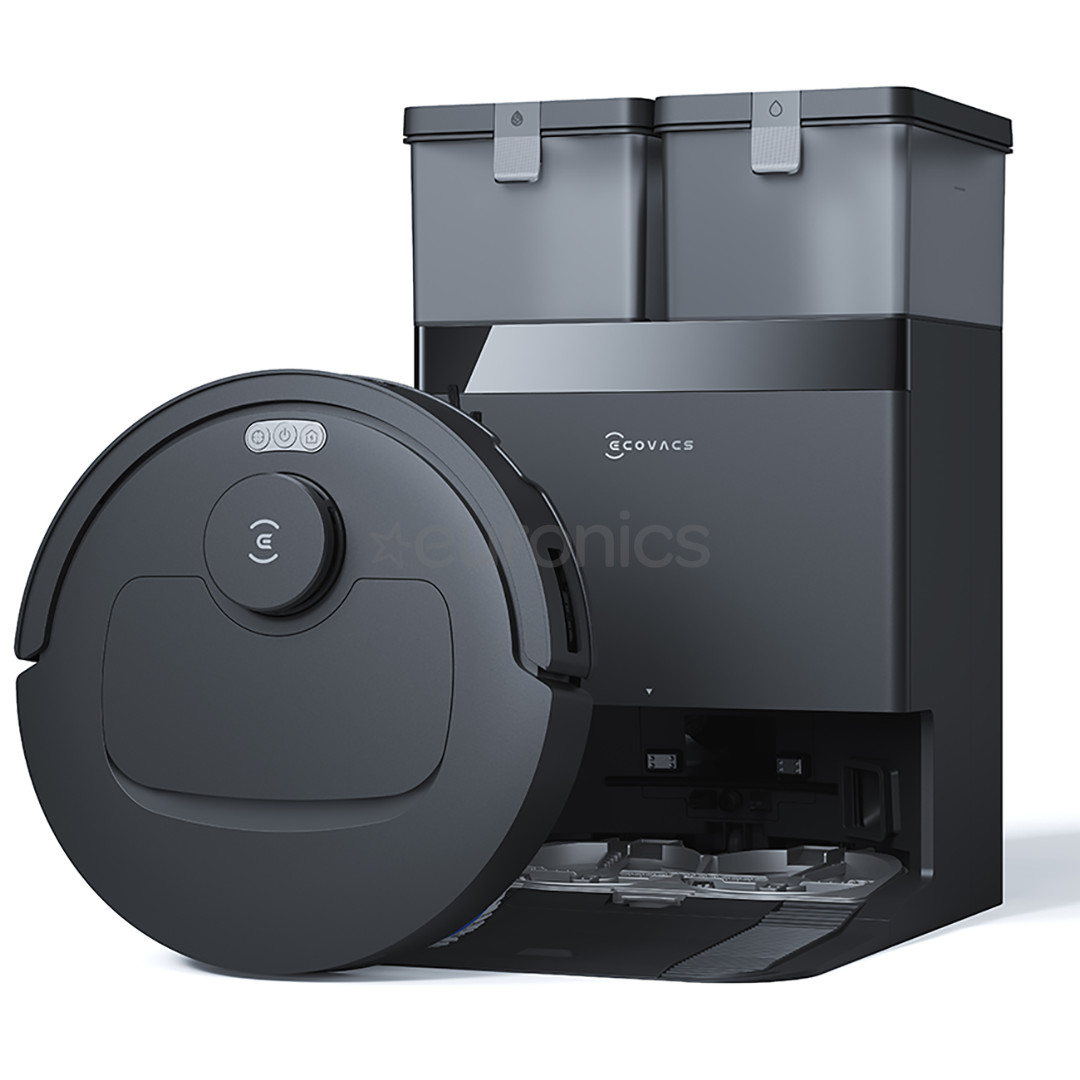 Ecovacs Deebot T30e, wet & dry, black - Robot vacuum cleaner