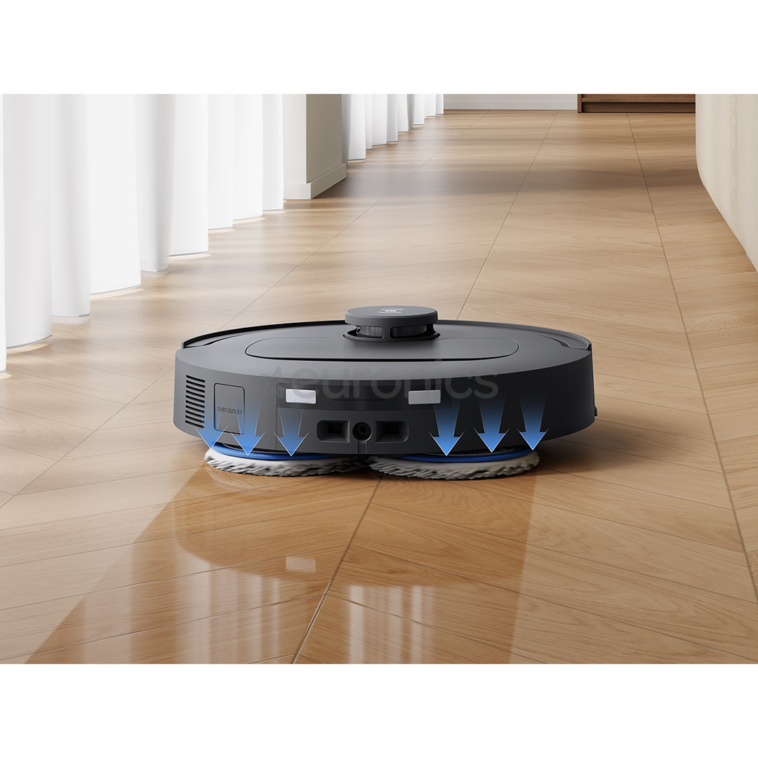 Ecovacs Deebot T30e, wet & dry, black - Robot vacuum cleaner