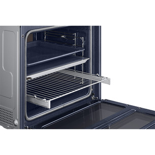 Samsung Dual Cook Flex, katalītiskā tīrīšana, 76 L, melna - Iebūvējama elektriskā cepeškrāsns