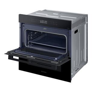 Samsung Dual Cook Flex, katalītiskā tīrīšana, 76 L, melna - Iebūvējama elektriskā cepeškrāsns