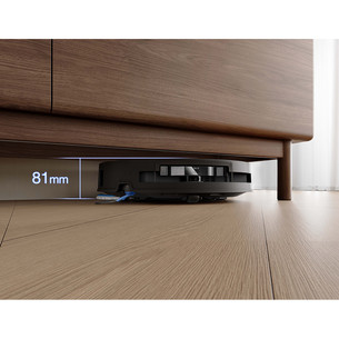Ecovacs Deebot T50 OMNI Gen3, Wet & Dry, melna - Robots putekļu sūcējs