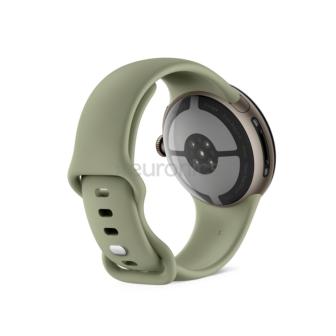 Google Pixel Watch 5, 41 mm, zaļa/pelēka - Viedpulkstenis