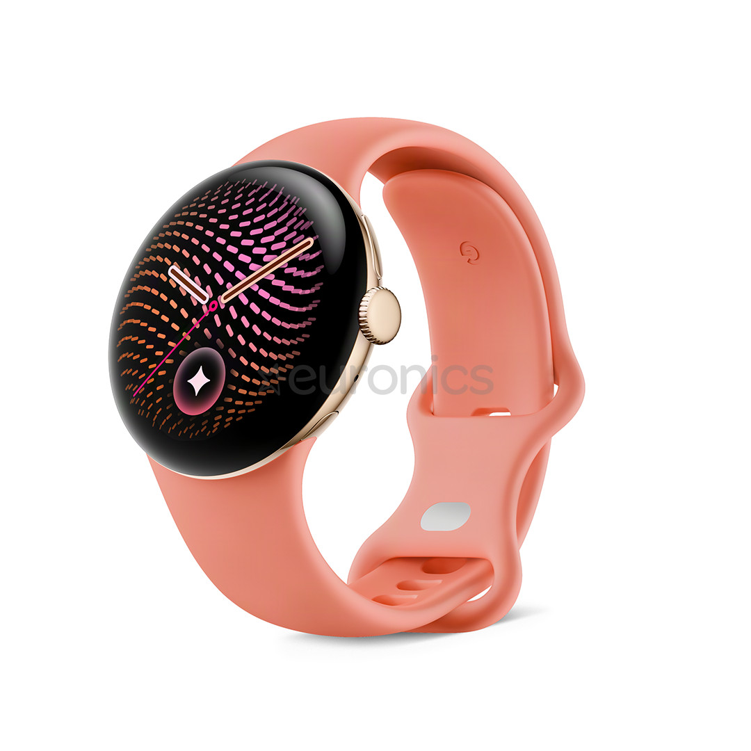 Google Pixel Watch 5, 41 mm, rozā/zelta - Viedpulkstenis