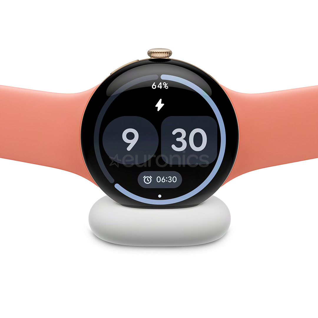 Google Pixel Watch 5, 41 mm, rozā/zelta - Viedpulkstenis