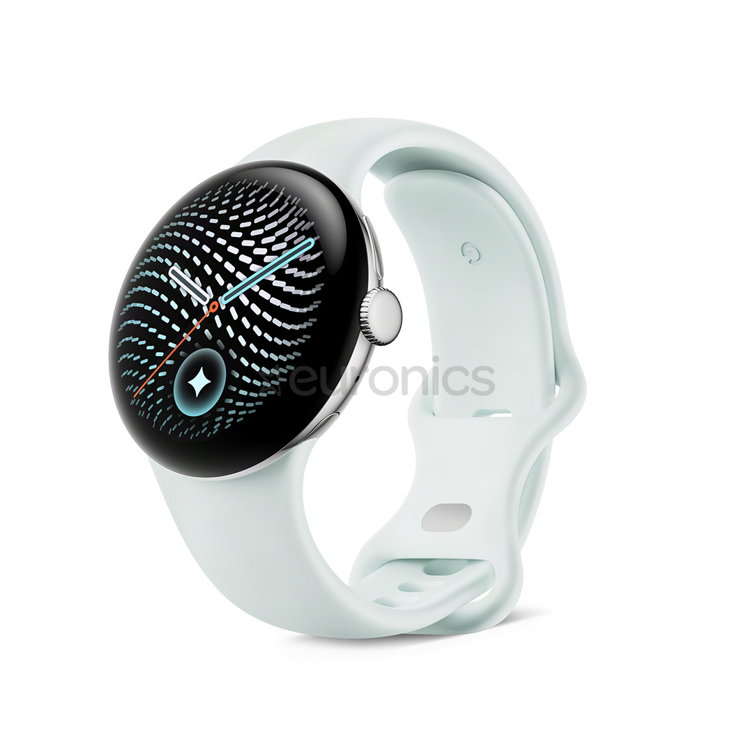 Google Pixel Watch 5, 41 mm, gaiši zila/sudraba - Viedpulkstenis