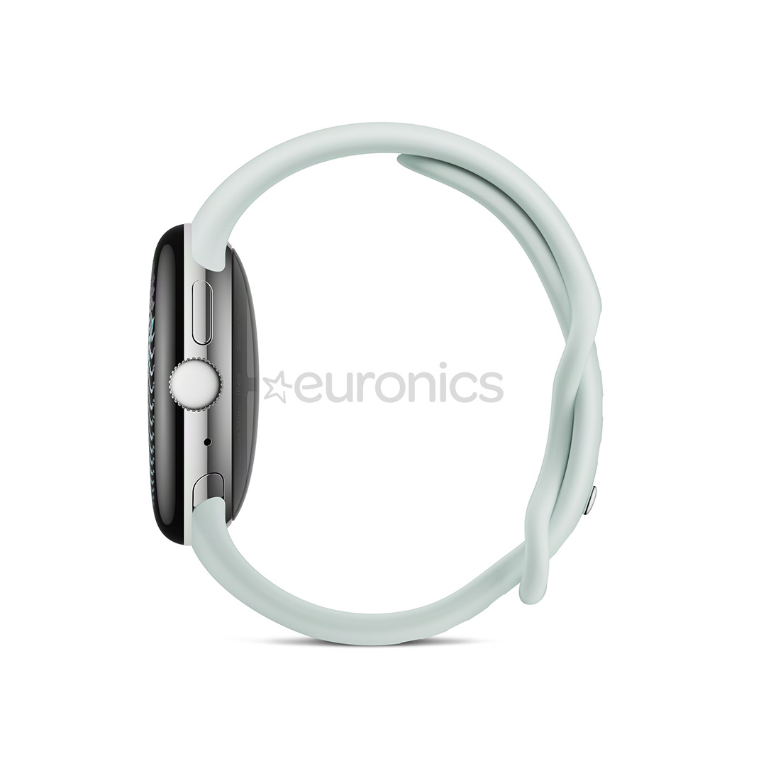 Google Pixel Watch 5, 41 mm, gaiši zila/sudraba - Viedpulkstenis