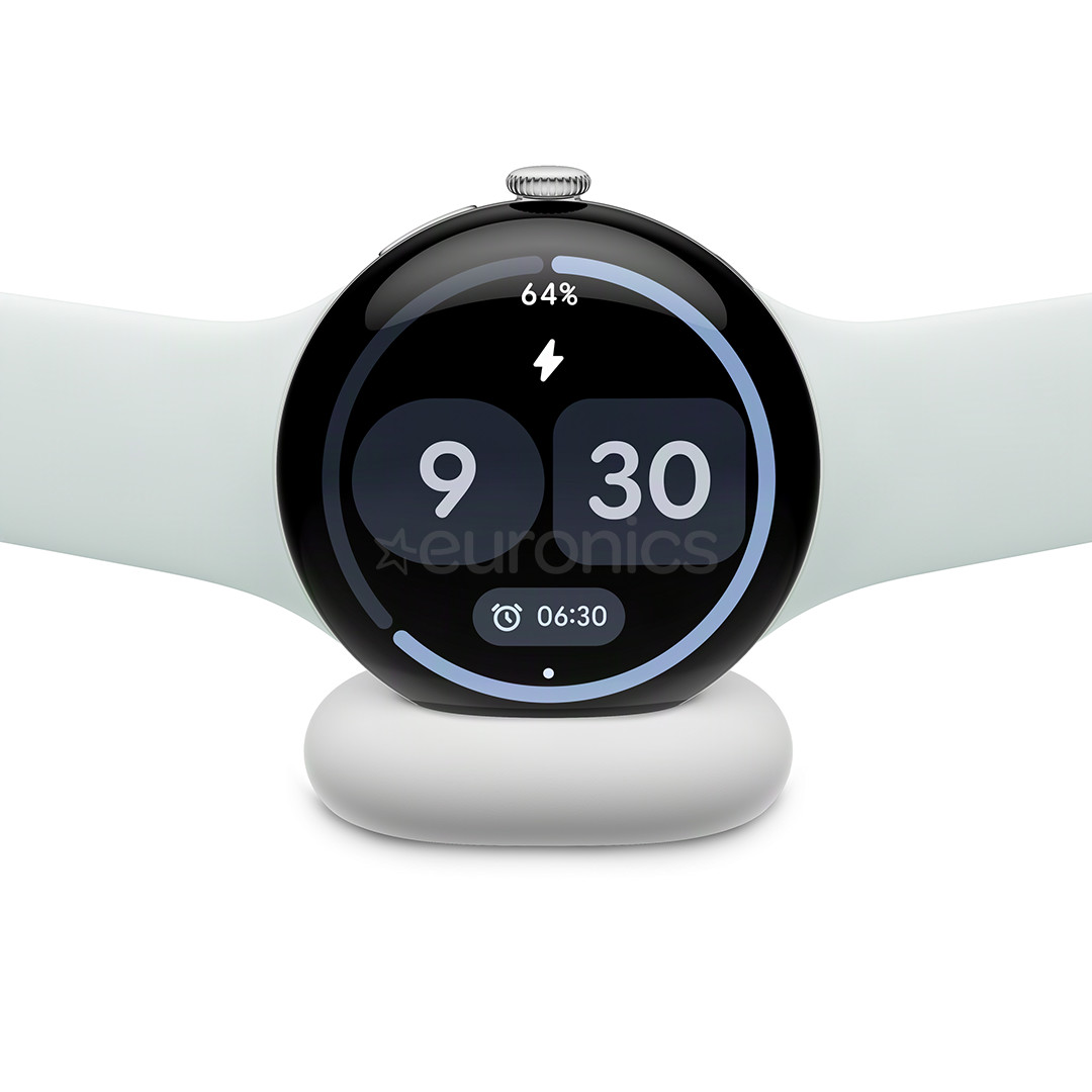 Google Pixel Watch 5, 41 mm, gaiši zila/sudraba - Viedpulkstenis